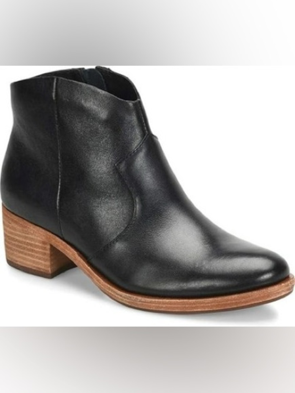 Kork-Ease Casper Black Ankle Boots, Size 11